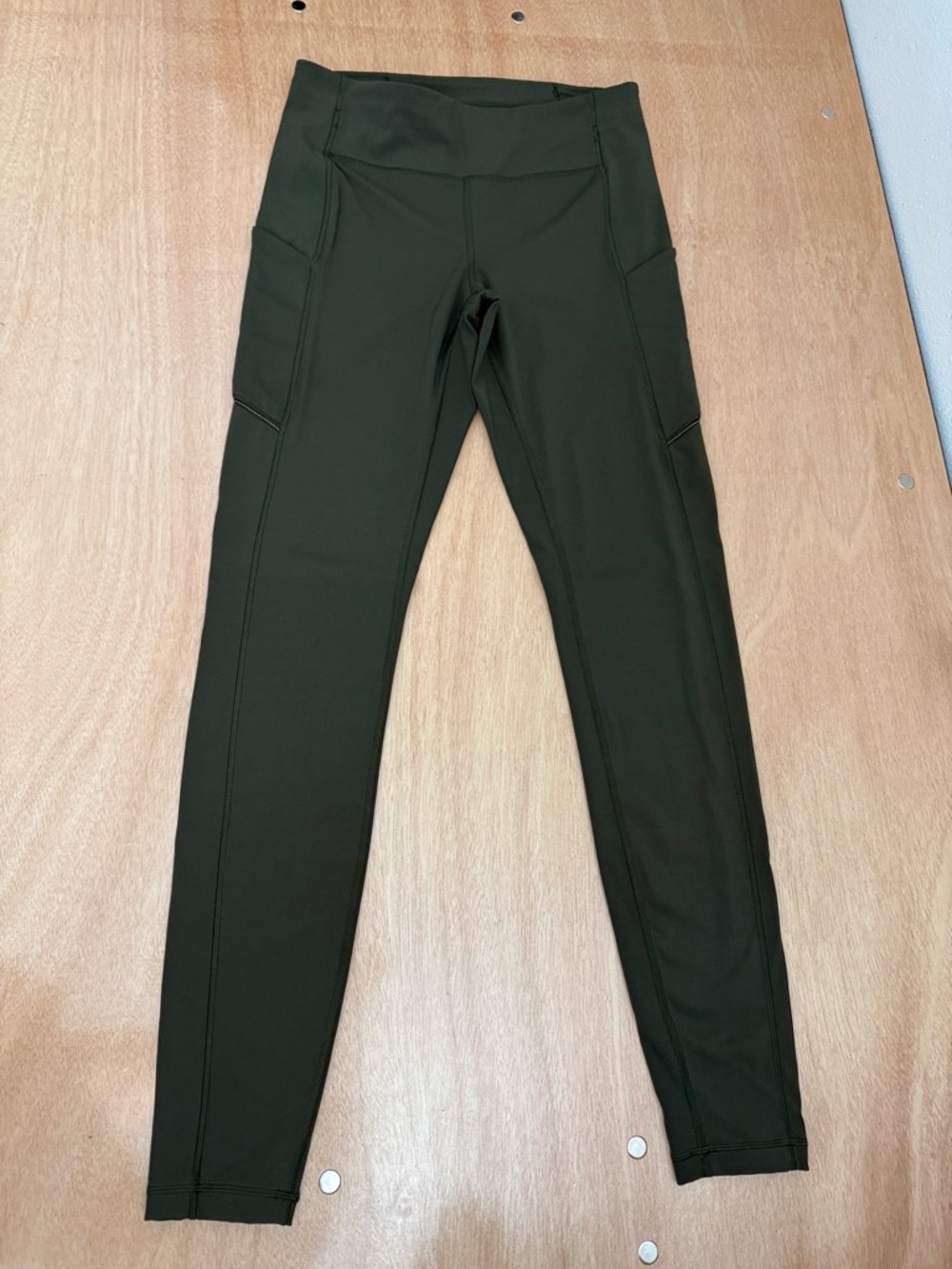 lululemon athletica Dark Olive High-Rise Pocket Leggings